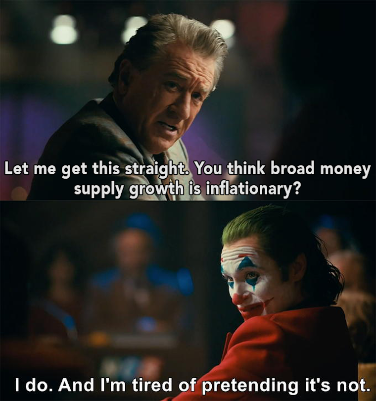 The Joker inflation meme